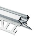 FP5 LED Fliesenprofil Außeneck 200 cm, LED Stripes...