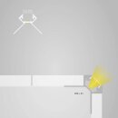 FP5 LED Fliesenprofil Außeneck 200 cm, LED Stripes max. 12 mm