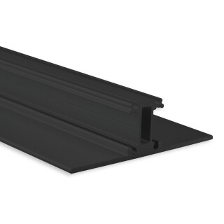 PL13 LEUCHTEN-Profil 200 cm, schwarz LED Stripes max. 12 mm