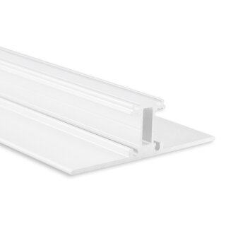 PL13 LEUCHTEN-Profil 200 cm,  weiß  LED Stripes max. 12 mm