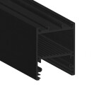 PN17V2 LED LEUCHTEN-Profil 200 cm, symmetrisch, schwarz RAL 9005 LED Stripes max. 30 mm