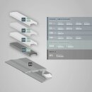 SP2 LED TREPPEN-Profil 200 cm eloxiert