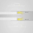 TBP2 LED Profil Trockenbau 200 cm, weiß , LED Stripes max. 11 mm