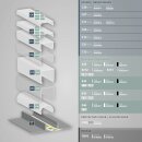 TBP5 LED Profil Trockenbau 200 cm, LED Stripes max. 20 mm