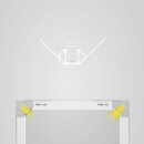 TBP6 LED Profil Trockenbau 200 cm, LED Stripes max. 14 mm