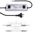 L033 RGBW COB 24V 5 Meter Set mit WLED / Netzteil / Fernbedienung und Stecker