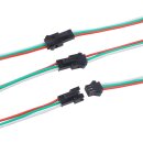 L033 RGBW COB 24V 5 Meter Set mit WLED / Netzteil / Fernbedienung und Stecker