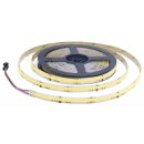 L031 CCT COB 24V 5 Meter Set mit WLED / Netzteil / Fernbedienung und Stecker