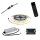 L031 CCT COB 24V 5 Meter Set mit WLED / Netzteil / Fernbedienung und Stecker