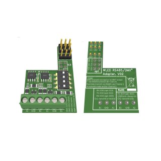 WLED RS-485 Range Extender/DMX Adapter